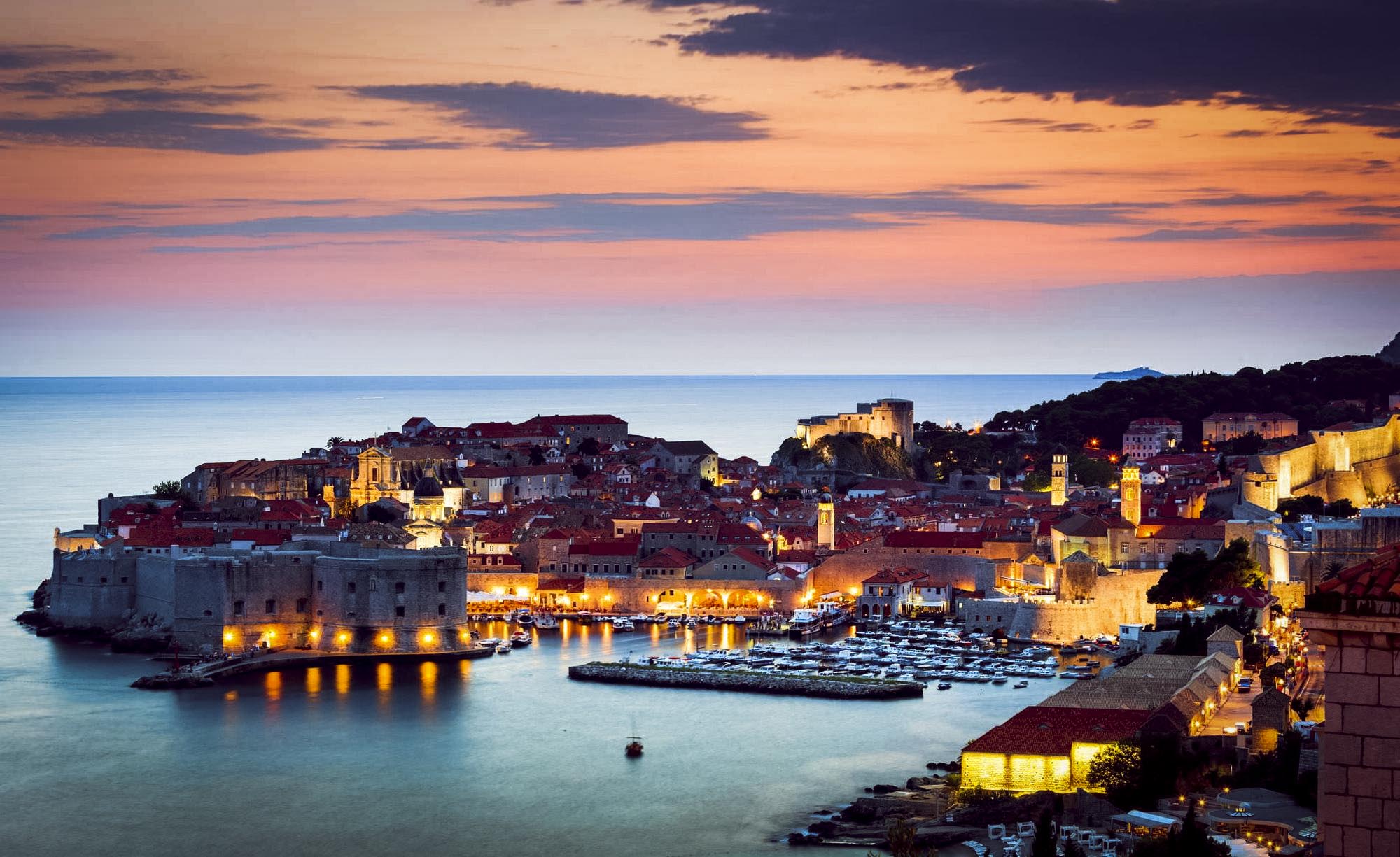 sunset tour dubrovnik